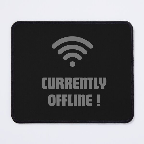 Item preview, Currently Offline – Funny Digital Detox Graphic T-Shirt designed and sold by PharaohCorner.