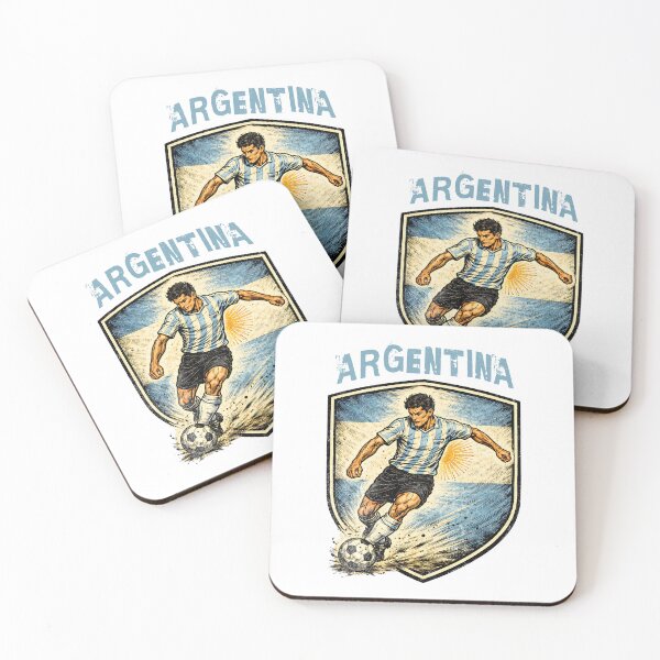 Item preview, Vintage Argentina - 2026 Futbol Retro Style designed and sold by Tee Nook.