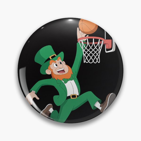 Item preview, Leprechaun Basketball Player Lucky Shamrock St Patricks Day  designed and sold by berniceschm.