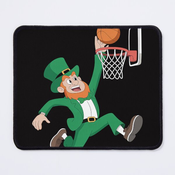 Item preview, Leprechaun Basketball Player Lucky Shamrock St Patricks Day  designed and sold by berniceschm.