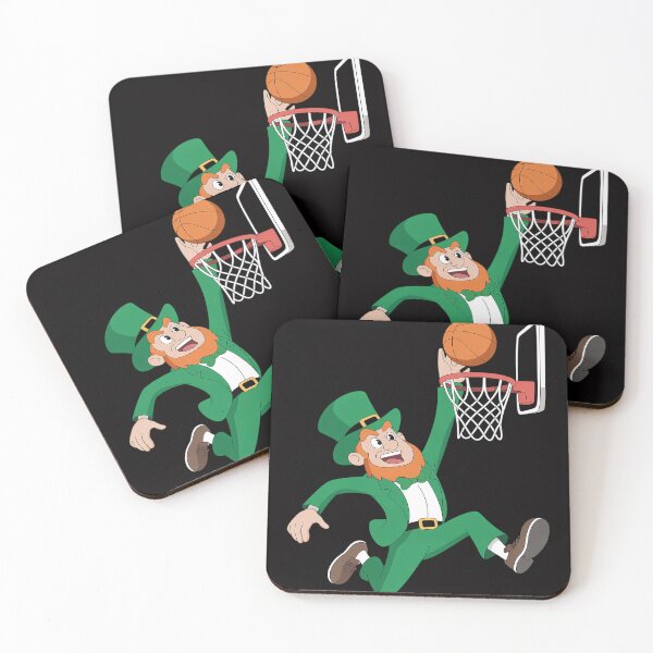 Item preview, Leprechaun Basketball Player Lucky Shamrock St Patricks Day  designed and sold by berniceschm.