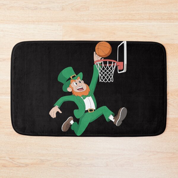 Item preview, Leprechaun Basketball Player Lucky Shamrock St Patricks Day  designed and sold by berniceschm.