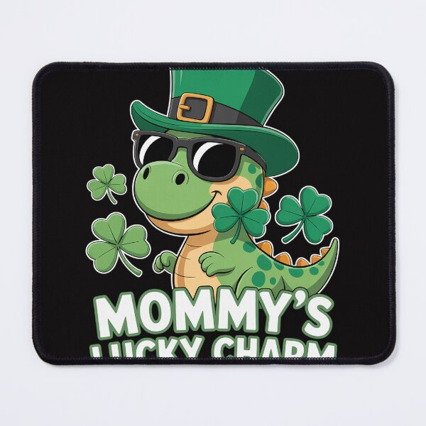 Item preview, Kids St Patricks Day Boys Kids Toddlers Mommys Lucky Charm T-Rex  designed and sold by berniceschm.