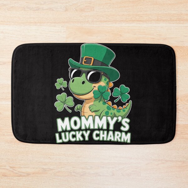 Item preview, Kids St Patricks Day Boys Kids Toddlers Mommys Lucky Charm T-Rex  designed and sold by berniceschm.