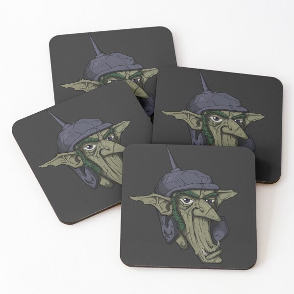 Item preview, Warrior Goblin Head designed and sold by Guz Design & Illustration.
