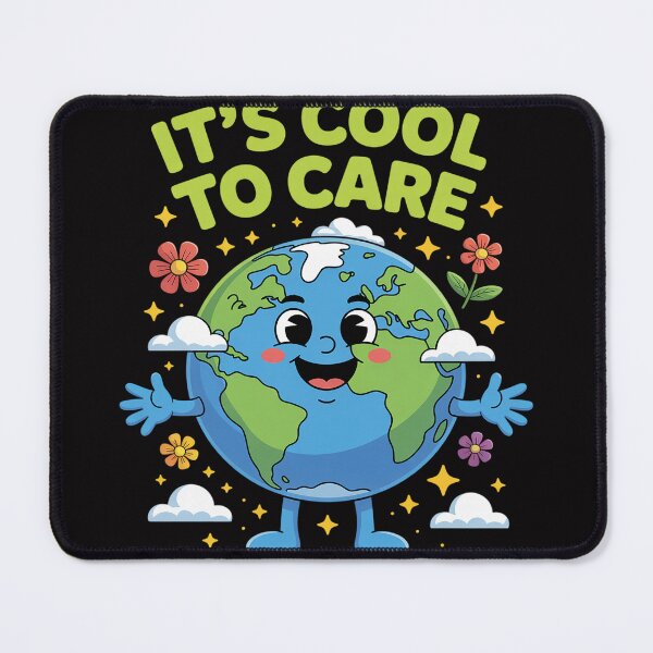 Item preview, It's Cool to Care Earth Day 2026 Teacher Kids  designed and sold by berniceschm.