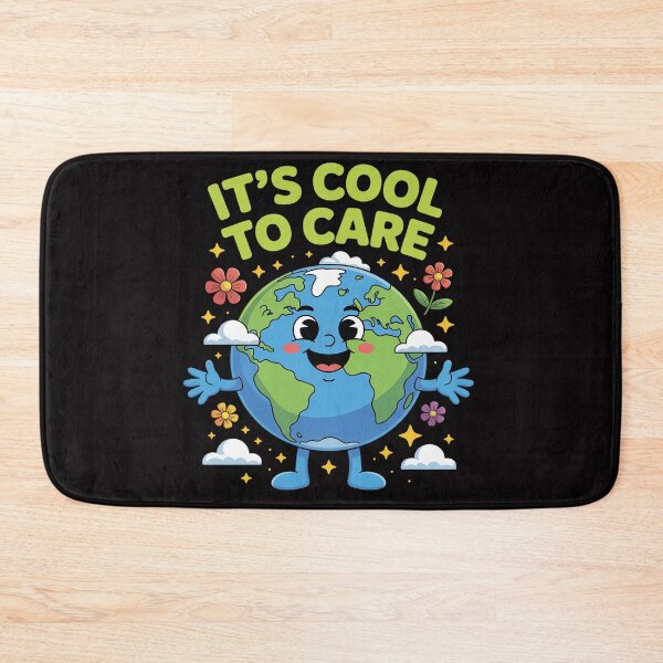 Item preview, It's Cool to Care Earth Day 2026 Teacher Kids  designed and sold by berniceschm.