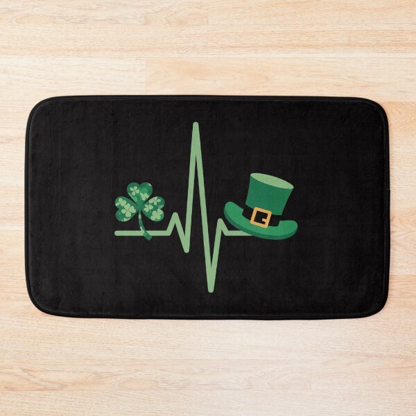 Item preview, Irish Nurse Heartbeat Stethoscope Lucky St. Patricks Day designed and sold by berniceschm.