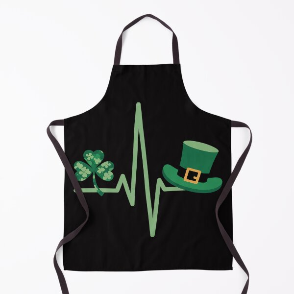 Item preview, Irish Nurse Heartbeat Stethoscope Lucky St. Patricks Day designed and sold by berniceschm.