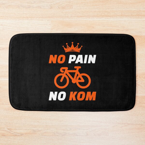 Item preview, No Pain No KOM Funny Cycling Gift for Strava Segment Chasers | King of the Mountain Motivation Apparel for Road Biking and MTB | If I Collapse Strava Gift for Cyclists & Hill Climbers designed and sold by BMLprint ⭐⭐⭐⭐⭐.