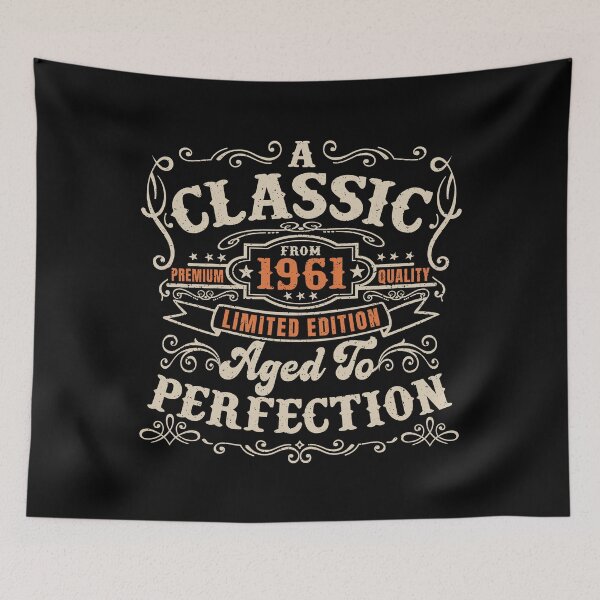 Item preview, 65th Birthday Vintage 1961 Classic 65 Year Old Men designed and sold by eclecTEEq.