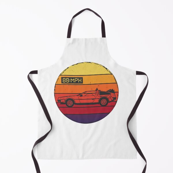 Item preview, 88 MPH Retro Sunset Synthwave Time Machine designed and sold by Off-Road-Zone.