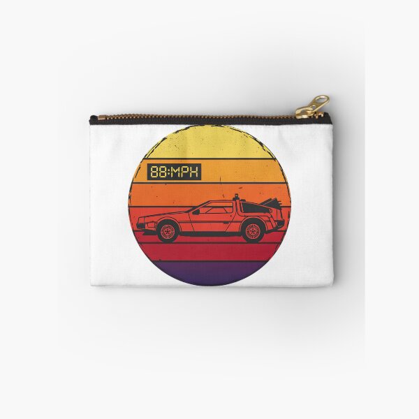 Item preview, 88 MPH Retro Sunset Synthwave Time Machine designed and sold by Off-Road-Zone.
