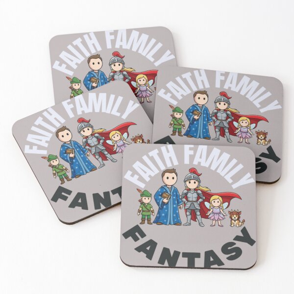 Item preview, Faith Family Fantasy Cartoon designed and sold by TalesofGM.