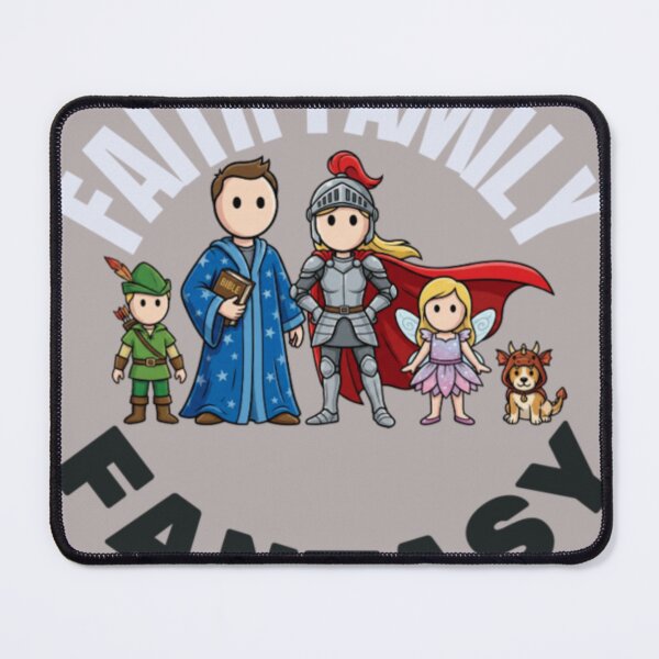 Item preview, Faith Family Fantasy Cartoon designed and sold by TalesofGM.