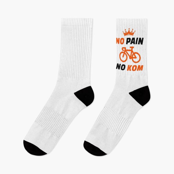 Item preview, No Pain No KOM Funny Cycling Gift for Strava Segment Chasers | King of the Mountain Motivation Apparel for Road Biking and MTB | If I Collapse Strava Gift for Cyclists & Hill Climbers designed and sold by BMLprint ⭐⭐⭐⭐⭐.