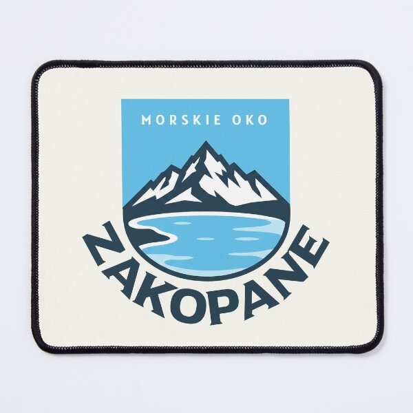 Item preview, Vintage Poland Zakopane Morskie Oko Mountain Badge Art designed and sold by LinaValearte.