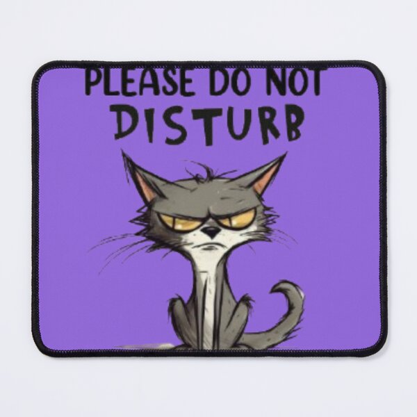 Item preview, annoyed cat designed and sold by Hunana 5o6.