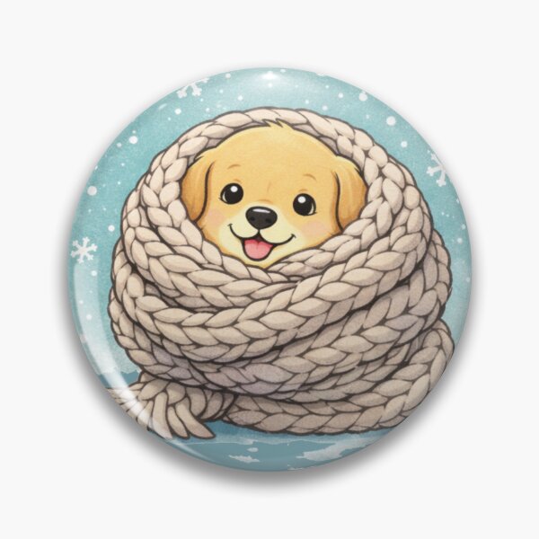 Item preview, Oversized Scarf Puppy Cocoon – Ultra Cozy Winter Dogmom Shirt designed and sold by dogmomtees.