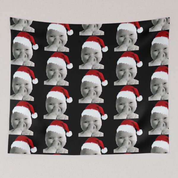 Item preview, AI baby laughing Santa Holidays designed and sold by JuicyUS.