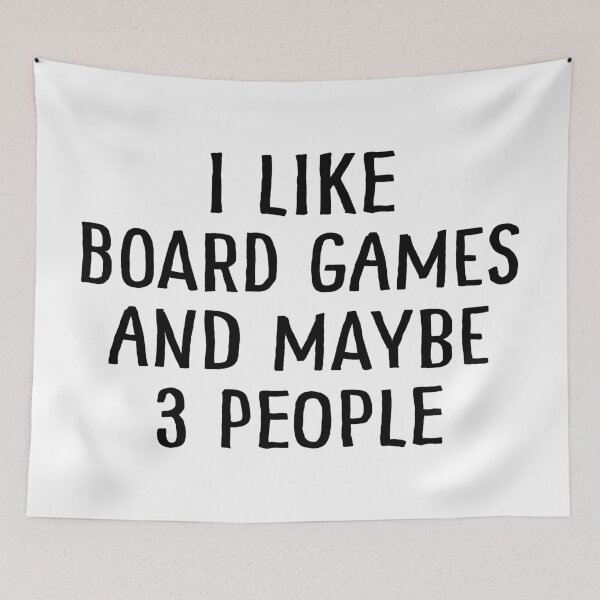 Item preview, I Like Board Games and Maybe 3 People designed and sold by teesaurus.