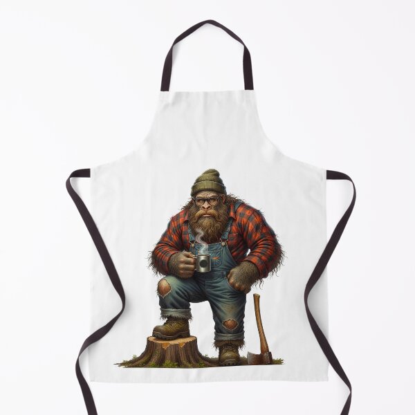 Item preview, Bigfoot Sasquatch Lumberjack Coffee and Axe designed and sold by TeeARTHY.
