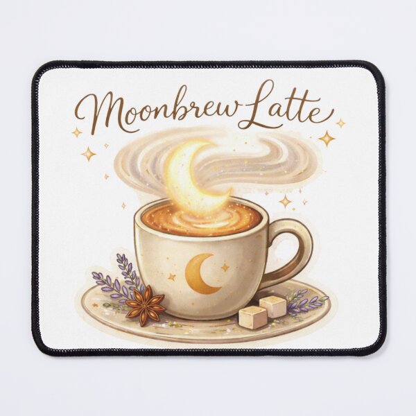 Item preview, Moonbrew Latte - Moonlight Cafe  designed and sold by Hollow-Fern-Studio.
