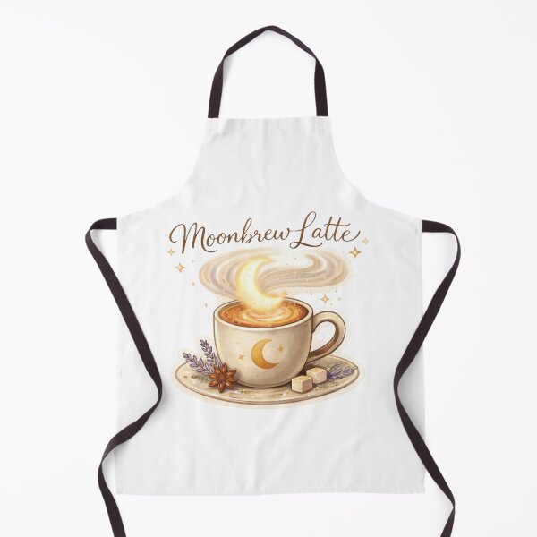 Item preview, Moonbrew Latte - Moonlight Cafe designed and sold by Hollow-Fern-Studio.