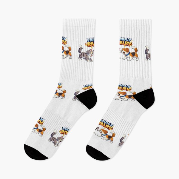 Item preview, Friendly Rivalry Cat vs Dog Cartoon – Funny Pet Lover Design designed and sold by StyleLap.