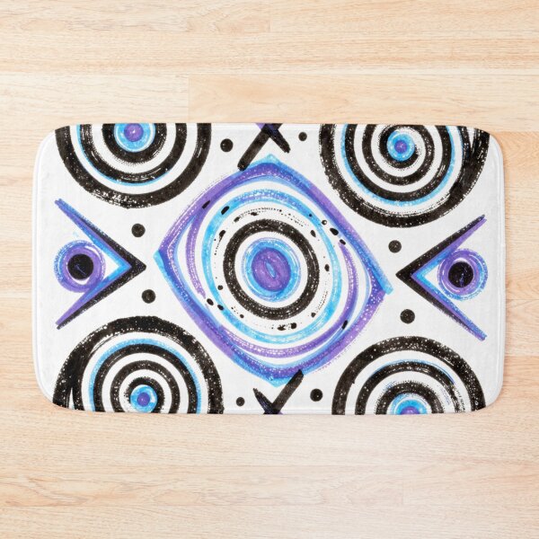 Item preview, 4 color abstract colorful geometric design designed and sold by SmashingDeals.