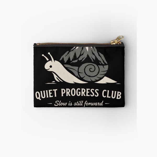 Item preview, Quiet Progress Club – Slow Progress Is Still Progress designed and sold by ArminGreen.