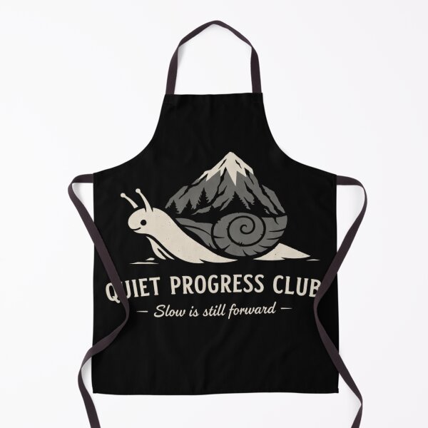 Item preview, Quiet Progress Club – Slow Progress Is Still Progress designed and sold by ArminGreen.