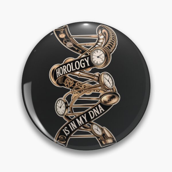 Item preview, Horology Is In My DNA – Vintage Mechanical DNA Coil designed and sold by WatchesAndMore.