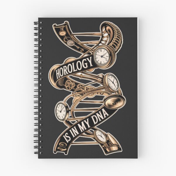 Item preview, Horology Is In My DNA – Vintage Mechanical DNA Coil designed and sold by WatchesAndMore.