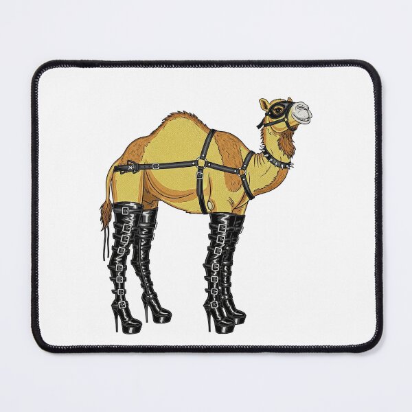 Item preview, Camel Wearing High Fashion Leather Boots Parody designed and sold by TeeARTHY.