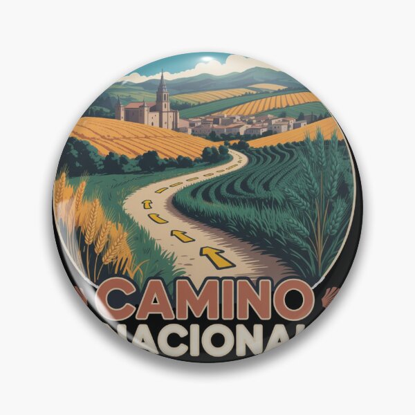 Item preview, Camino Nacional – Artistic Travel & Nature Design designed and sold by PixelWest.