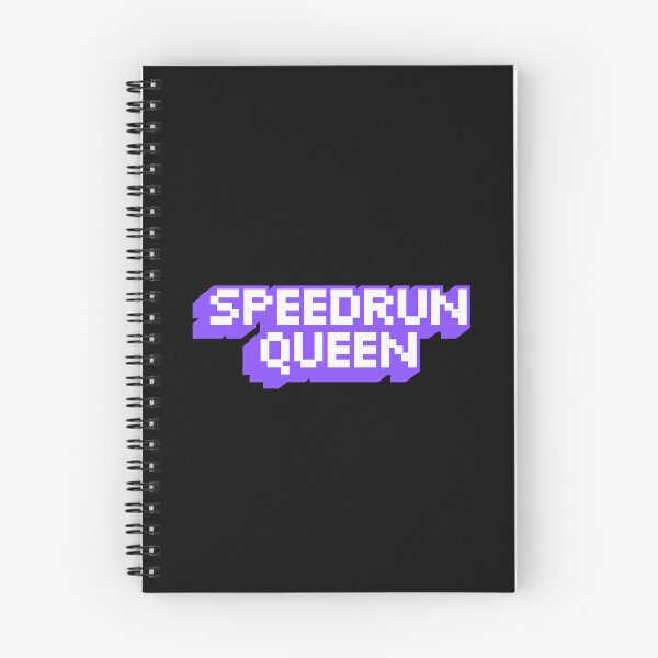 Item preview, Speedrun Queen Retro Pixel Logo – Gamer Nostalgia Style designed and sold by PHRASEandSTYLE.