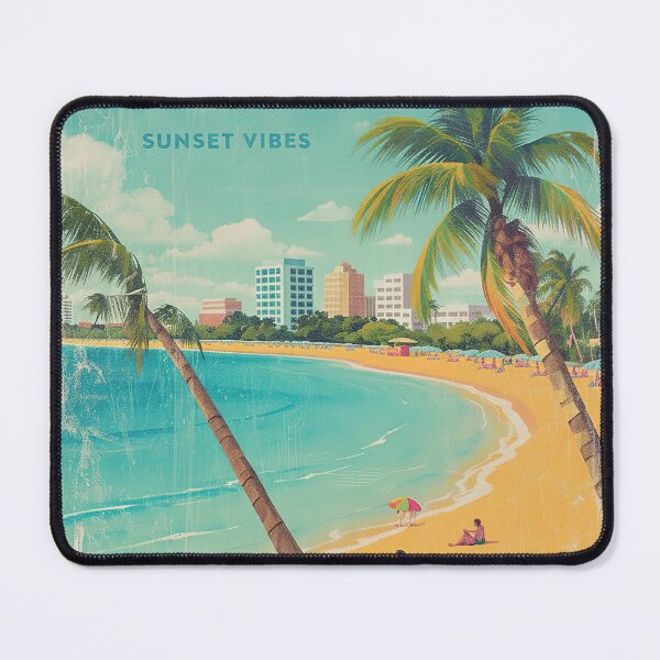 Item preview, Miami Florida Travel Poster designed and sold by purplestake.