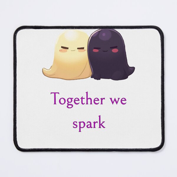 Item preview, Light & Shadow Slimes – Together We Spark designed and sold by Monzora.