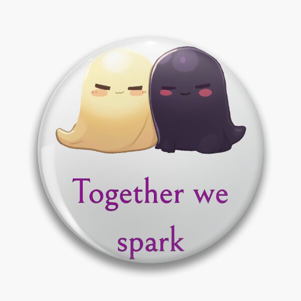 Item preview, Light & Shadow Slimes – Together We Spark designed and sold by Monzora.