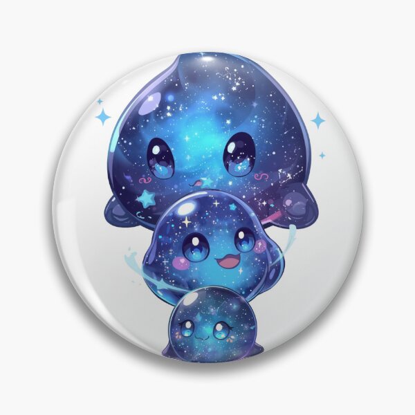 Item preview, Children of the Endless Void – Cosmic Galaxy Slime Family designed and sold by Monzora.