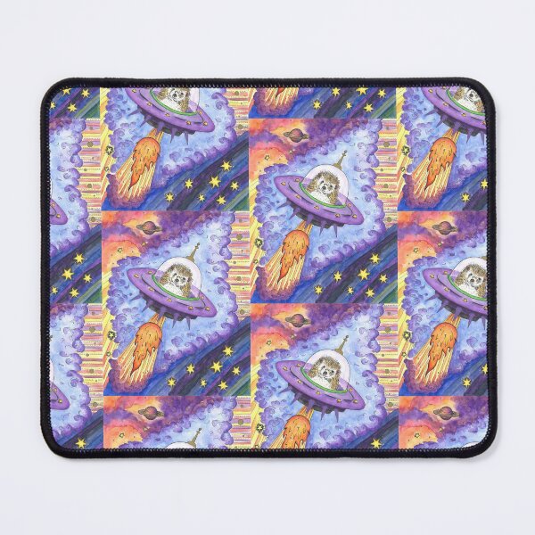 Item preview, Hedgehog in Space designed and sold by Rhiannon Wolfe Art .