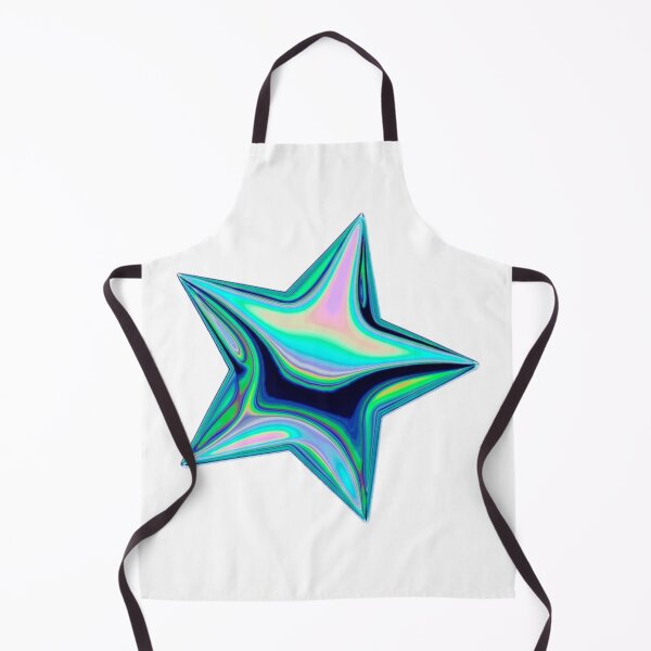 Item preview, Cyan olographic star designed and sold by di-Vera-Rosati.