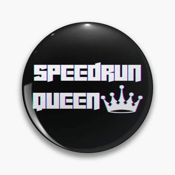 Item preview, Speedrun Queen Minimal Crown Design – Clean Gamer Style designed and sold by PHRASEandSTYLE.