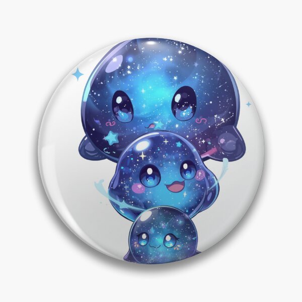 Item preview, Children of the Endless Void – Cosmic Galaxy Slime Family designed and sold by Monzora.