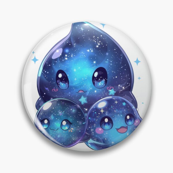 Item preview, Children of the Endless Void – Cosmic Galaxy Slime Family designed and sold by Monzora.