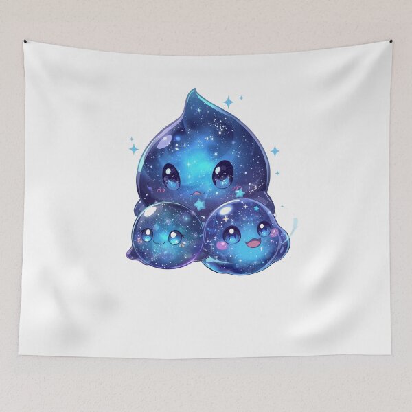 Item preview, Children of the Endless Void – Cosmic Galaxy Slime Family designed and sold by Monzora.