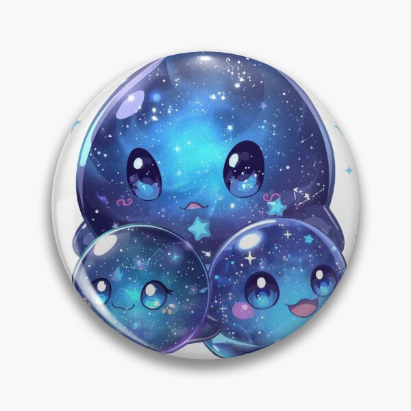 Item preview, Children of the Endless Void – Cosmic Galaxy Slime Family designed and sold by Monzora.