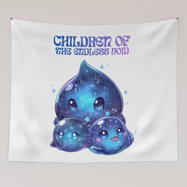 Item preview, Children of the Endless Void – Cosmic Galaxy Slime Family designed and sold by Monzora.