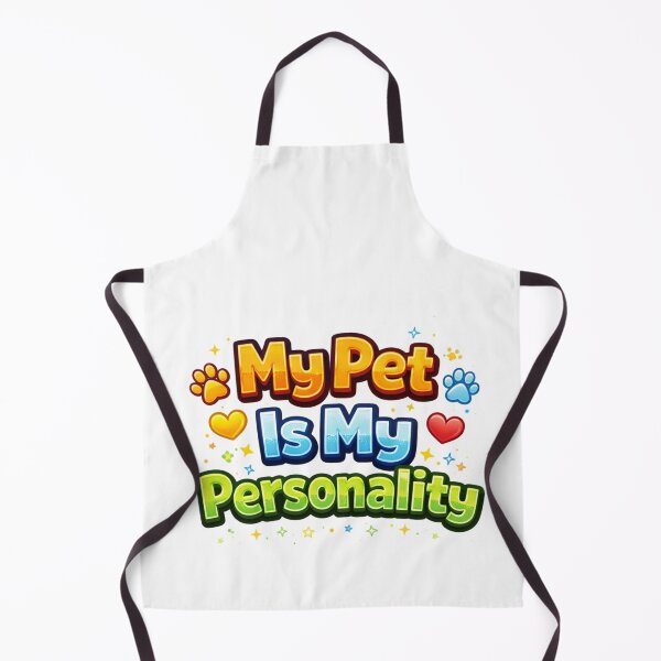 Item preview, My Pet Is My Personality – Funny Pet Lover Quote Design designed and sold by StyleLap.